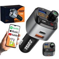 NAJVÝKONNEJŠÍ BLUETOOTH FM VYSIELAČ NABÍJAČKA DO AUTOMOBILKU 36 W QC3.0 USB-C NAJVÝKONNEJŠÍ BLUETOOTH FM VYSIELAČ NABÍJAČKA DO AUTOMOBILKU 36 W QC3.0 USB-C