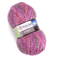 Everest Yarn Umelecká vlnená priadza, col.7051 NOVINKA