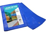 OCHRANNÁ PLACHTA MODRÁ 6x10m VYSTUŽENÁ PLACHTA NA AUTO 50g/m2 10x6m OCHRANNÁ PLACHTA MODRÁ 6x10m VYSTUŽENÁ PLACHTA NA AUTO 50g/m2 10x6m