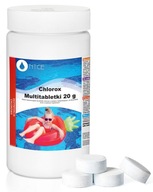Bazénová chémia Chlór do bazénov tablety 20g 1 kg