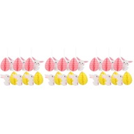 18 ks Party Favor Visiaci Bunny Dekor 18 ks Party Favor Visiaci Bunny Dekor
