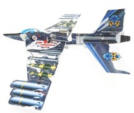 Fighter Foam hračkárske lietadlo USB nabíjateľné
