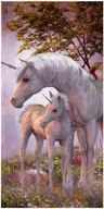 Bavlnená UTERÁK JEDNOROŽEC 70x140 jednorožec Kôň Bavlnená UTERÁK JEDNOROŽEC 70x140 jednorožec Kôň