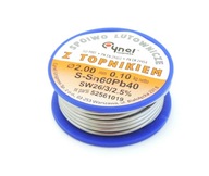 PÁJKOVACÍ CÍN S TAVIDLOM 2mm 100g CYNEL PÁJKOVACÍ CÍN S TAVIDLOM 2mm 100g CYNEL