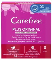 CAREFREE PLUS ORIGINAL hygienické vložky 56 ks