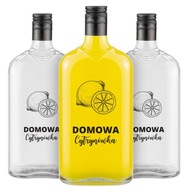 10x Fľaša KLASYK 500ml s potlačou HOME LEMON LINK