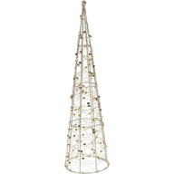 Figúrka VIANOČNÉHO STROMU, LED, ZLATÝ kužeľ, 60 cm Figúrka VIANOČNÉHO STROMU, LED, ZLATÝ kužeľ, 60 cm