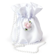 COMMUNION BAG taška s perličkami a špendlíkom