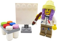 Maliar - figúrka na mieru z dielov LEGO Maliar - figúrka na mieru z dielov LEGO