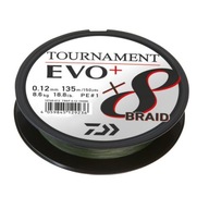 Oplet Daiwa Tournament X8 EVO+ 270m Tmavý 0,08
