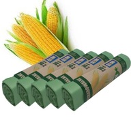 Biologicky odbúrateľné vrecká 5 roliek po 20 ks. Biologicky odbúrateľné vrecká 5 roliek po 20 ks.