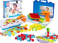 SKRUTKOVAČ SKRUTKY STAVEBNÉ BLOKY PUZZLE 151 EL SKRUTKOVAČ SKRUTKY STAVEBNÉ BLOKY PUZZLE 151 EL