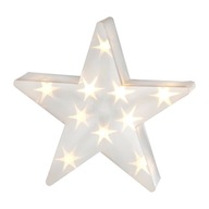 LED hviezda stojaca 34 cm hologram biely vianočný LED hviezda stojaca 34 cm hologram biely vianočný