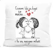 Valentínsky vankúš PRINT Volá sa Láska Valentínsky vankúš PRINT Volá sa Láska