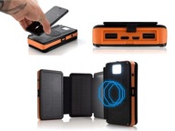 VÝKONNÁ SOLÁRNA POWERBANKA QI 2XUSB PRE TELEFÓN REDMI VÝKONNÁ SOLÁRNA POWERBANKA QI 2XUSB PRE TELEFÓN REDMI