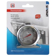 INOX SCANPART oceľový teplomer do udiarenskej rúry INOX SCANPART oceľový teplomer do udiarenskej rúry