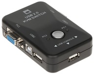 Prepínač VGA+USB-SW-2/1 Prepínač VGA+USB-SW-2/1