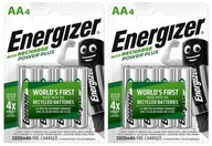 8x ENERGIZER Power Plus AA R6 2000mAh BATÉRIE