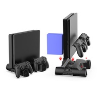 Chladiaca podložka, nabíjací stojan pre PS4 SLIM PRO