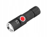 XRG P15 USB nabíjateľná baterka - 200 lumenov XRG P15 USB nabíjateľná baterka - 200 lumenov