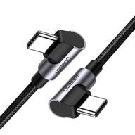 KÁBEL USB-C NA USB-C UHLOVÝ UGREEN 3A 2M KÁBEL USB-C NA USB-C UHLOVÝ UGREEN 3A 2M