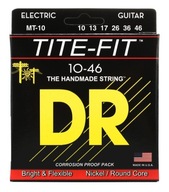 Struny pre elektrickú gitaru DR MT-10 Hi-Beam Struny pre elektrickú gitaru DR MT-10 Hi-Beam