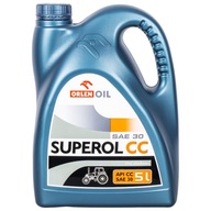 Jednostupňový minerálny motorový olej 5l Diesel Superol CC 30 Orlen Oil