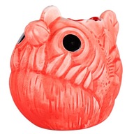 Červená Piranha Hrubá keramická kreatívna osobnosť