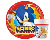 Sada pohárov Sonic + papierové taniere 20 cm Sada pohárov Sonic + papierové taniere 20 cm