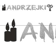 BANNER girlanda ANDREW vosk na kľúče STRIEBORNÁ ČIERNA BANNER girlanda ANDREW vosk na kľúče STRIEBORNÁ ČIERNA