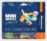 Mini vaflové bloky Nature Tukan Natura 50 prvkov Waffle Marioinex 3+ Mini vaflové bloky Nature Tukan Natura 50 prvkov Waffle Marioinex 3+