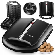 ELEKTRICKÝ ARAŠIDOVÝ TOADER 24 ks. Forma na COOKIE 1600W MOZANO ELEKTRICKÝ ARAŠIDOVÝ TOADER 24 ks. Forma na COOKIE 1600W MOZANO