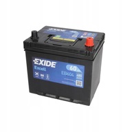 EXIDE EXCELL 60Ah 390A P + batéria
