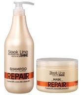 Šampón STAPIZ REPAIR 1L + maska 250ml na suché a poškodené vlasy Šampón STAPIZ REPAIR 1L + maska 250ml na suché a poškodené vlasy