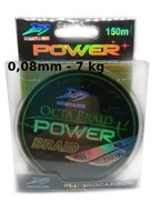OCTA BRAID POWER X4 oplet 0,08mm 7kg 150M Z OCTA BRAID POWER X4 oplet 0,08mm 7kg 150M Z