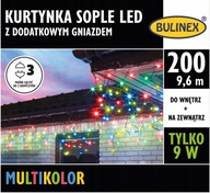 ZÁCLONA BULINEX SOPLE 200LED W/Z 9,6 MB MULTICOLOR ZÁCLONA BULINEX SOPLE 200LED W/Z 9,6 MB MULTICOLOR