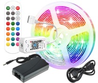 LED PRO SET Diaľkové ovládanie RGBW 4v1 5m 24V WiFi TEPLÁ LED PRO SET Diaľkové ovládanie RGBW 4v1 5m 24V WiFi TEPLÁ