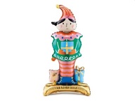 Balón ELF 46x88 cm, vianočný darček na Mikuláša Balón ELF 46x88 cm, vianočný darček na Mikuláša