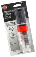 TITÁNOVÉ EPOXIDOVÉ LEPIDLO S TITÁNOVÝMI ČASTICAMI 25ML A3L15 TITÁNOVÉ EPOXIDOVÉ LEPIDLO S TITÁNOVÝMI ČASTICAMI 25ML A3L15