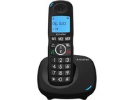 Čierny telefón ALCATEL Dect XL535