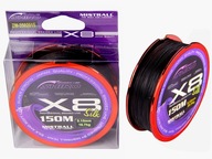 MISTRALL SHIRO X8 BRIDGE 0,21 mm / 150m ČIERNA MISTRALL SHIRO X8 BRIDGE 0,21 mm / 150m ČIERNA
