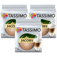 Tassimo Jacobs Latte Macchiato kapsuly 3x8 ks. Tassimo Jacobs Latte Macchiato kapsuly 3x8 ks.