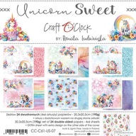Unicorn Sweet - sada papierov 20x20