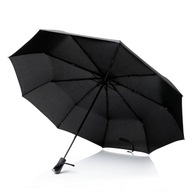 Čierny automatický dáždnik s krytom Tiross