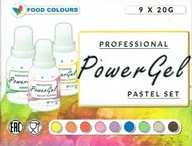 Food Colors gélové potravinárske farbivá SET 9 ks