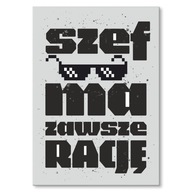 DARČEK PRE BOSS BOSS PLACHTA HUMOR NÁPIS DARČEK PRE BOSS BOSS PLACHTA HUMOR NÁPIS