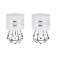 2 ČIERNE NOČNÉ LAMPY, MODERNÉ STOLNÉ LAMPY 2 ČIERNE NOČNÉ LAMPY, MODERNÉ STOLNÉ LAMPY