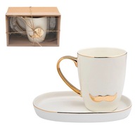 Porcelánový darčekový hrnček Fúzy 360 ml Porcelánový darčekový hrnček Fúzy 360 ml