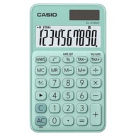 Casio Calculator SL 310 UC GN, tyrkysová, 10 miest, duálne napájanie
