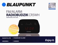 RÁDIO HODINY BLAUPUNKT CR5WH RÁDIO HODINY BLAUPUNKT CR5WH